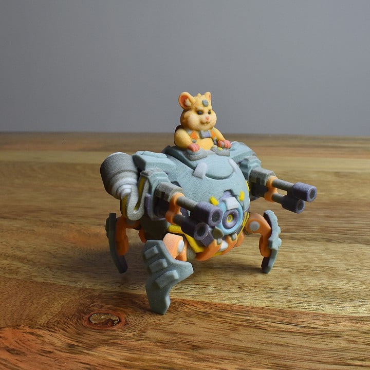 Image of Overwatch 3D Models to 3D Print: Wrecking Ball - Hammond