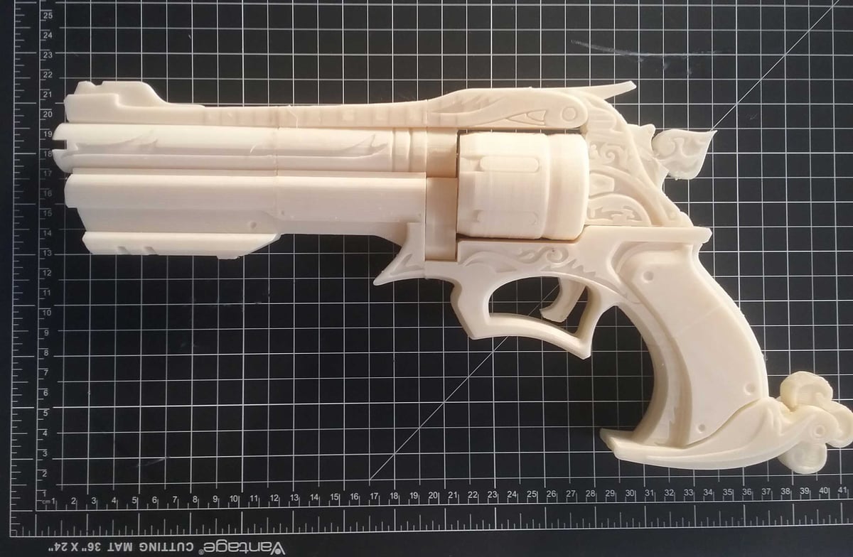 Image of Overwatch 3D Models to 3D Print: Peacekeeper Revolver