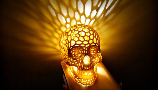 Voronoi 3D Skull