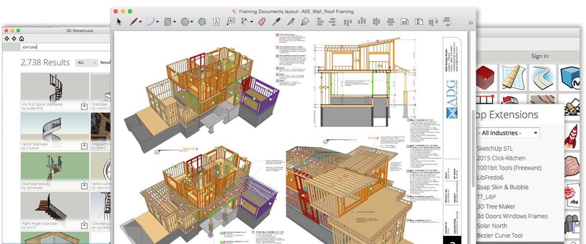 Image of SketchUp Free Download: The Free Version vs The Pro Version