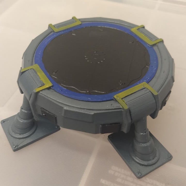 Image of Fortnite Props to 3D Print: Fortnite Jump Pad Coaster