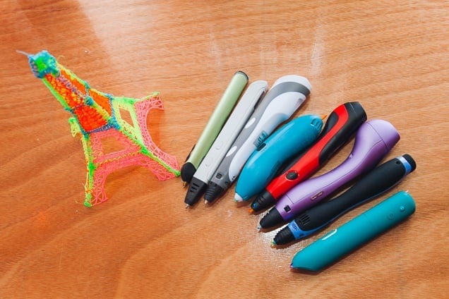 Even a standard pen can realize a colorful imagination.