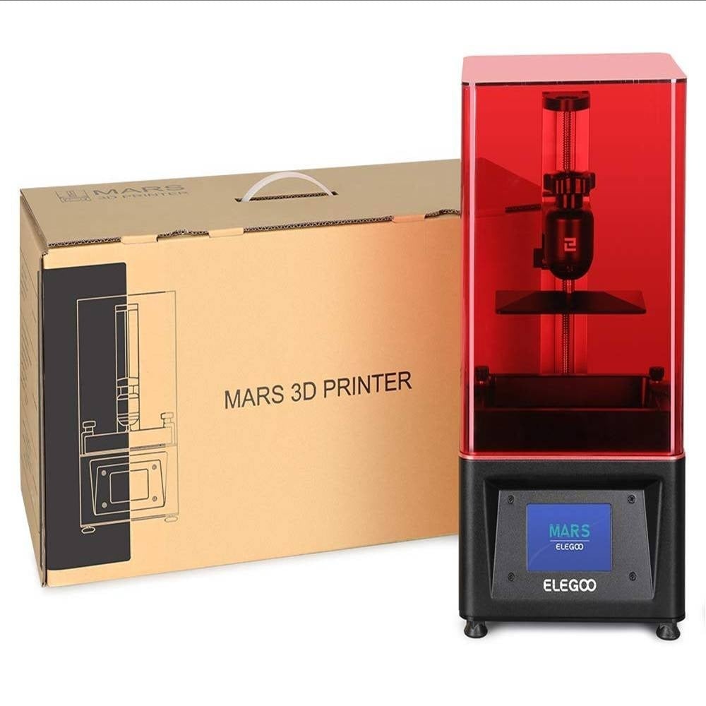 Elegoo Mars - Resin 3D Printer - Unbox & Setup 