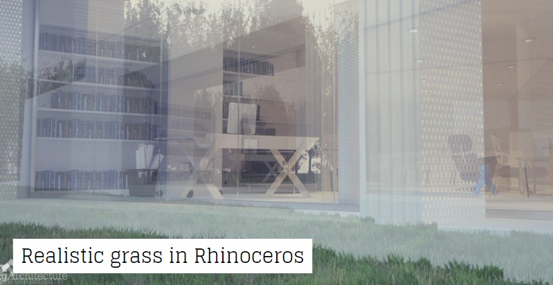 Exterior modeling example in Rhino3D.