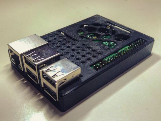 A Modded Raspberry Pi case.