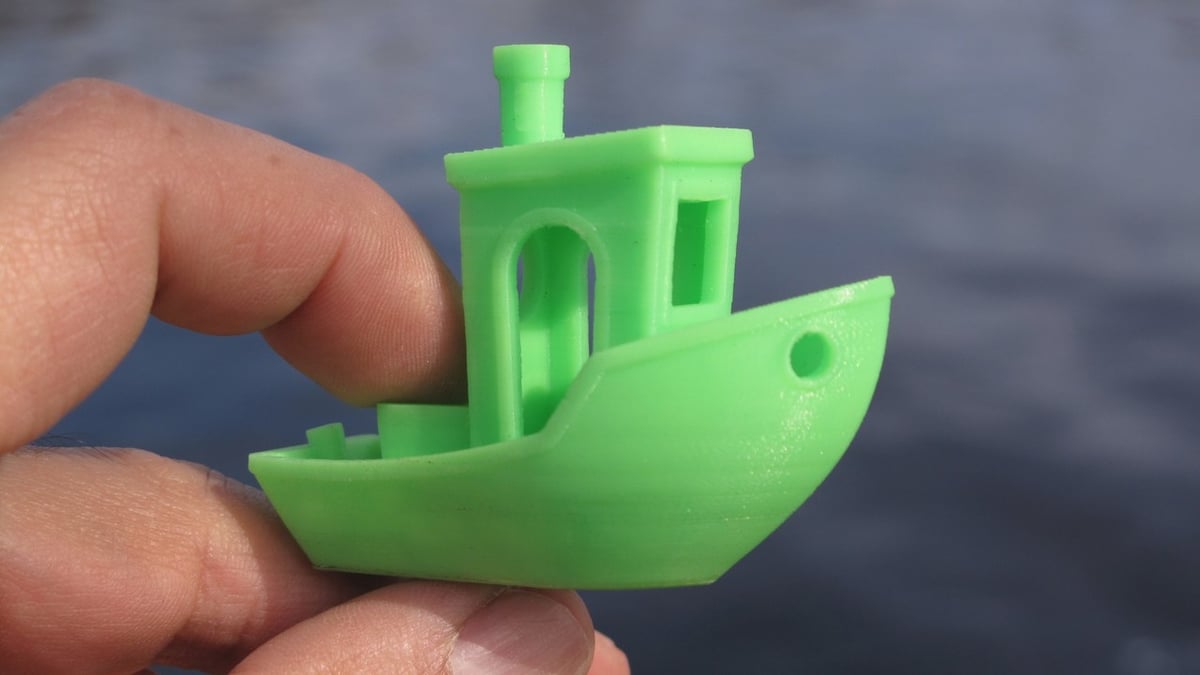 The 3D Printed Boat Benchy