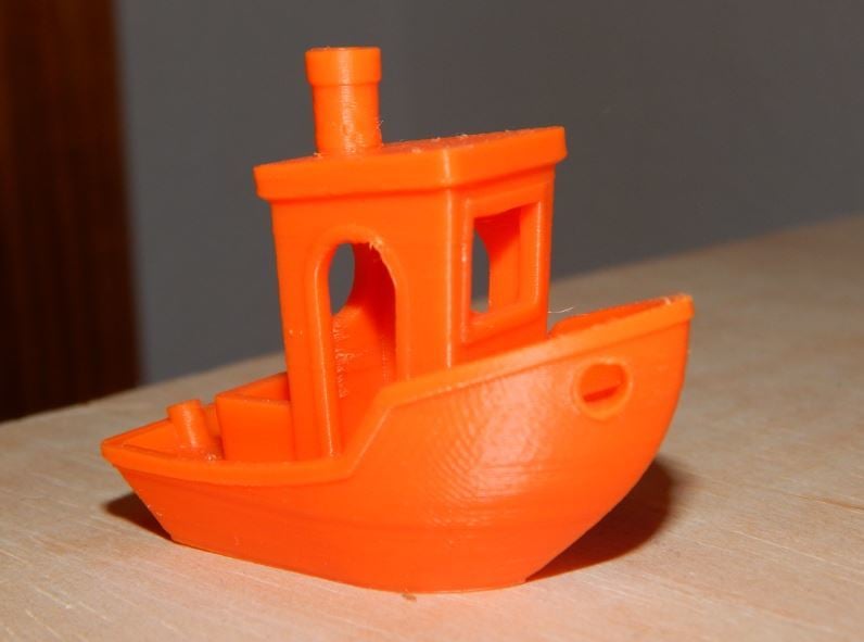 Our first successful Benchy.