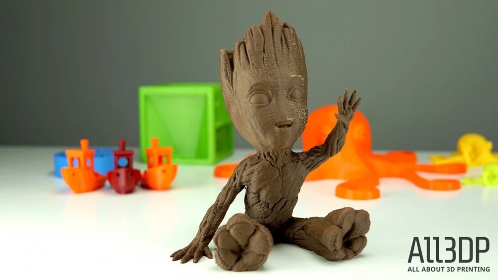 Bild von 3D-Drucker-Materialien – Der ultimative Leitfaden: Holzverbundwerkstoff