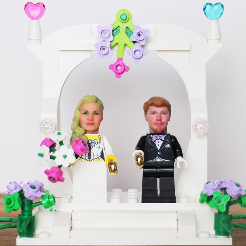 3D printed cake toppers.