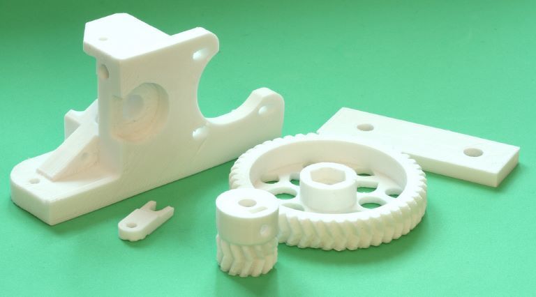 Functional parts printed in nylon, a material you'll have access to on your Ender 3 with an all-metal hot end.