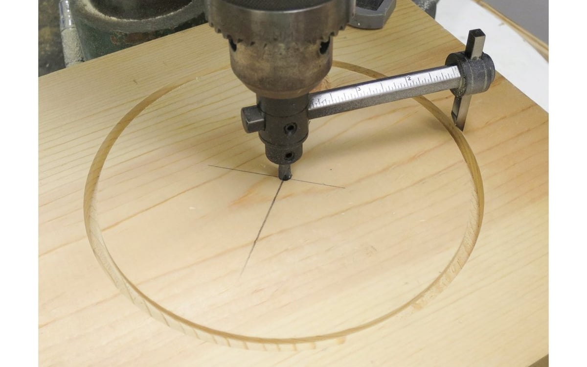 Circular cuts are perfect for the circle cutter.