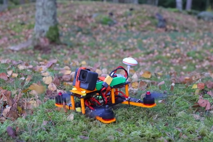 3D printing meets quadcopters.