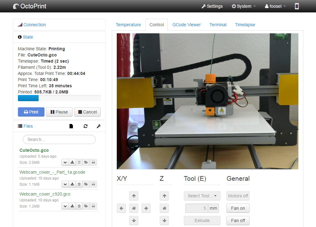 OctoPrint is a quintessential add-on for many hobbyists.
