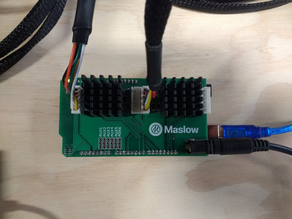 The shield and Arduino for the Malsow.