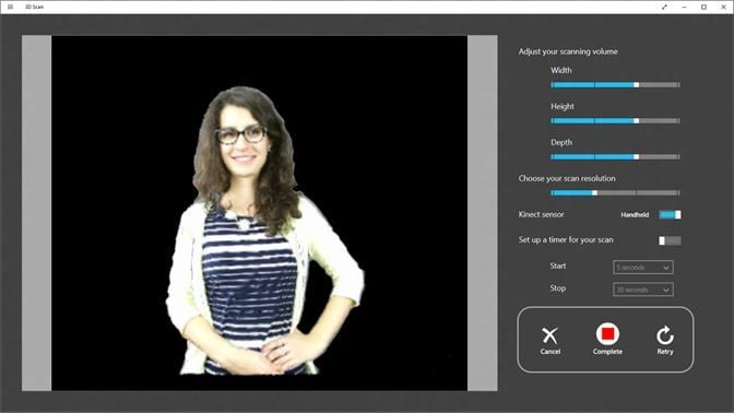 Easy to use, Microsoft's 3D Scan works well