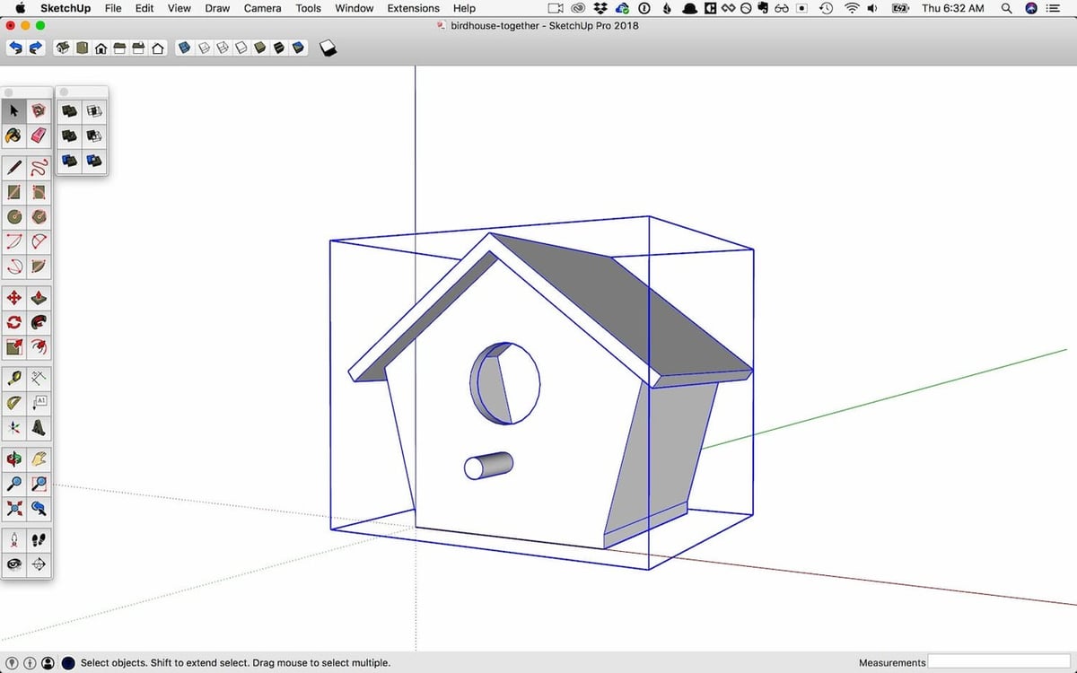 SketchUp's user interface