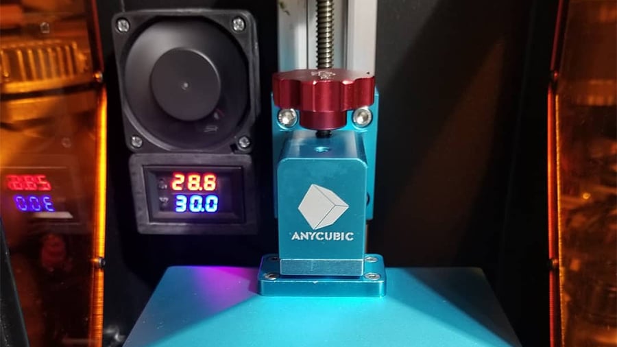 A PTC heater for the Anycubic Photon