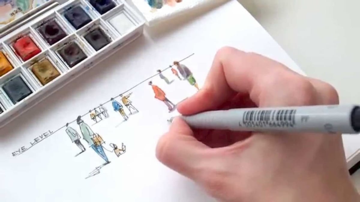 A handmade sketch can also be a powerful visualization tool
