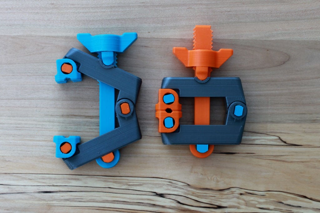 One of many 3D printable clamp designs