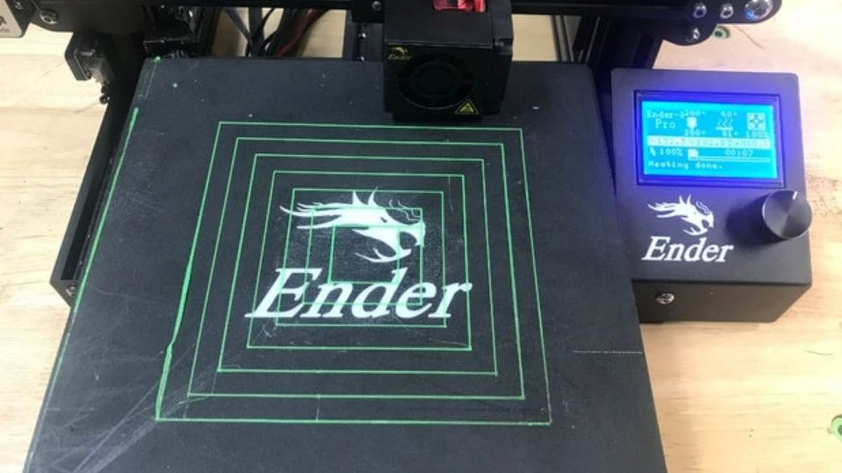 Leveling the print bed ensures your future prints stick well