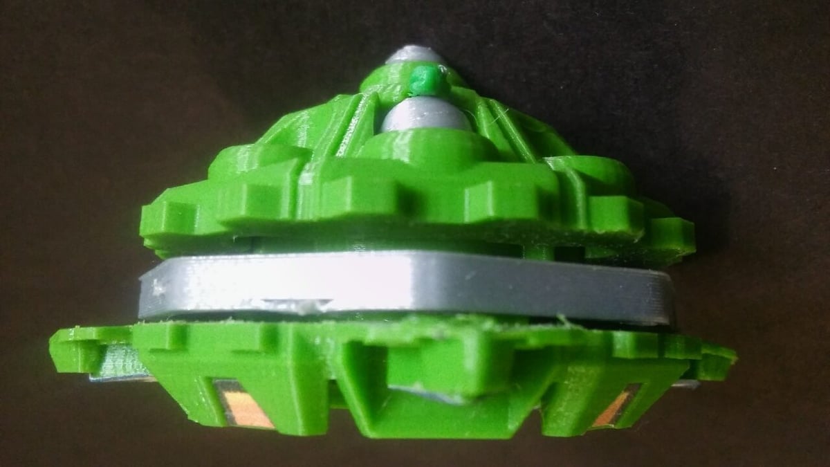 This model is a replica of the Draciel Shield Beyblade