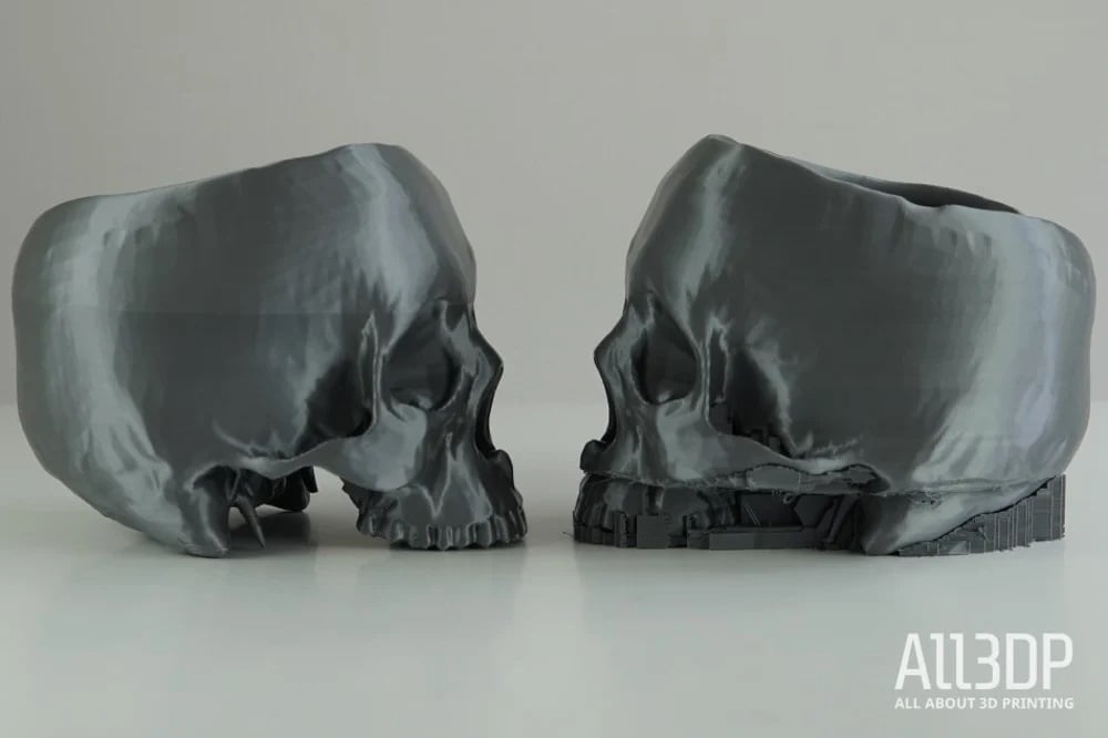 With this model, our long-distance prints encountered some issues on the MK3S
