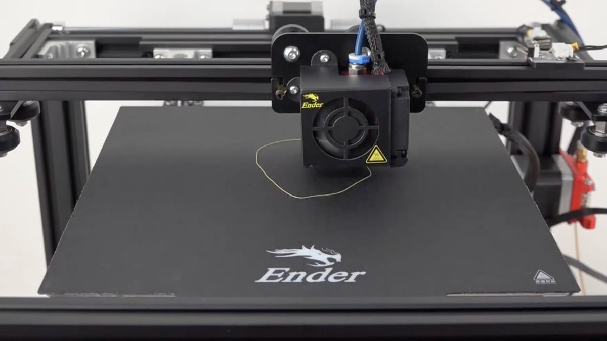 The Ender 5 in action