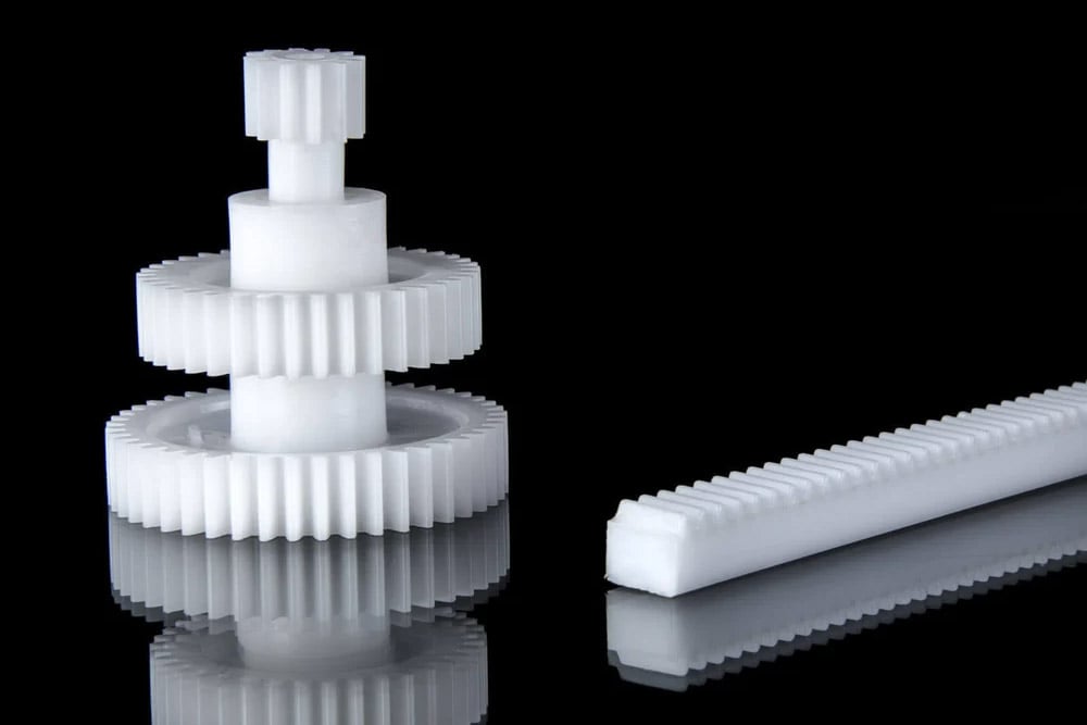 Foto de Tipos de filamento para impressora 3D / Os melhores filamentos: POM (Acetal/Poliacetal)