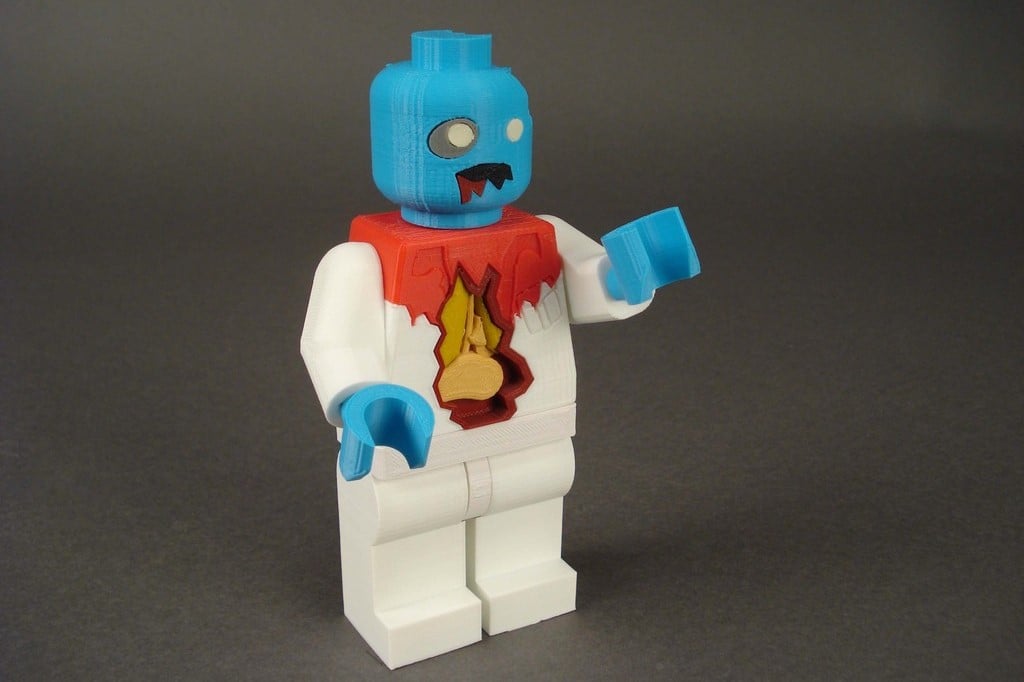 Keep this zombie away from your other minifigs!