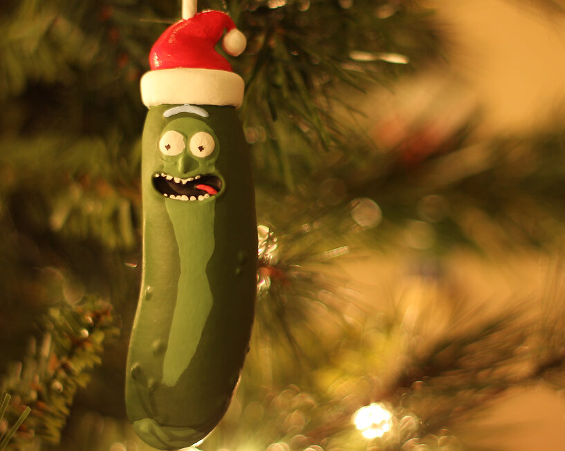 I turned myself into a pickle, Morty!