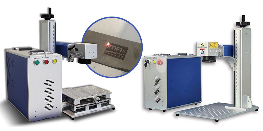 Image of Best Laser Marking Machines: SFX Laser Split Fiber Laser Metal Engraving Marker