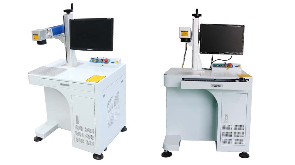 Image of Best Laser Marking Machines: Dihorse Desktop Fiber Laser Marking Machine