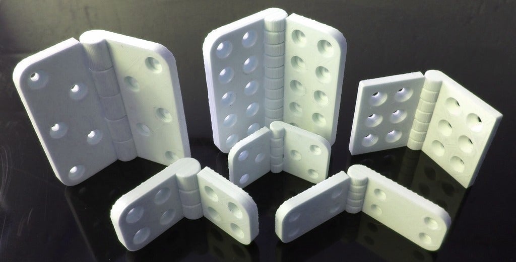 Parametric hinges in all sizes