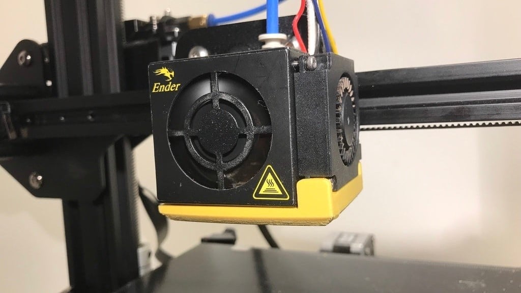 Luckily, the Ender 3 has a cooling fan duct