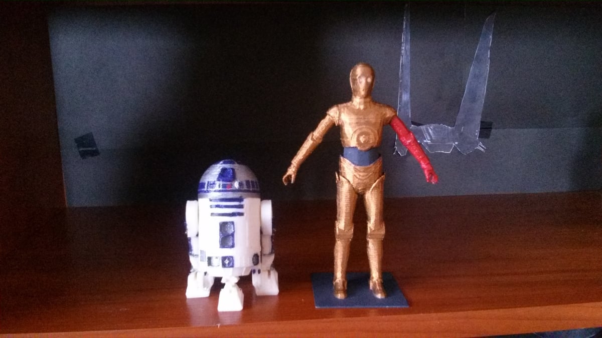 The perfect droid duo and an easy print too