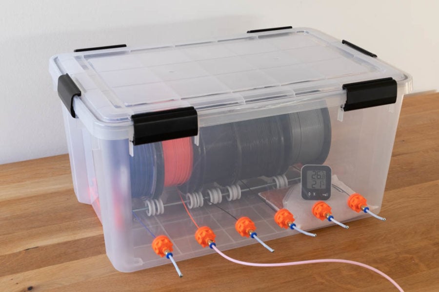 A DIY filament box is a great way to store and preserve your filament