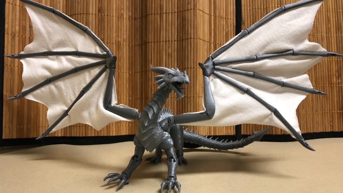 STL Files for 3D Printed Dragon Statue 3D Printing Model - Threeding