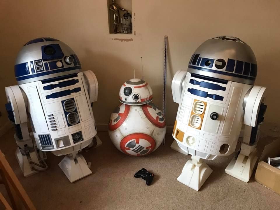 These 3D printed droids are out of this world