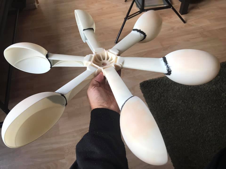 Even functional wind turbines can be 3D printed