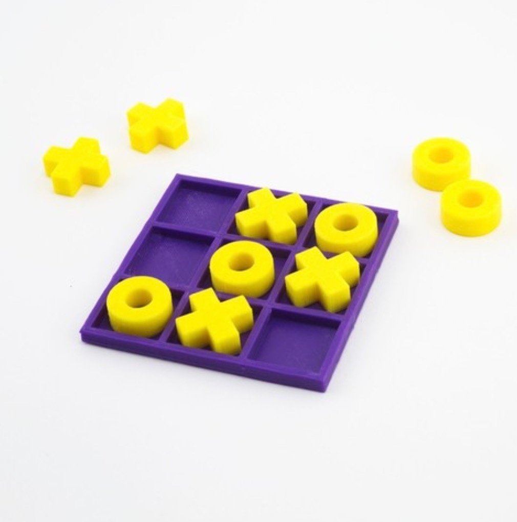 Image of Easy & Fun Things to 3D Print: Tic-Tac-Toe