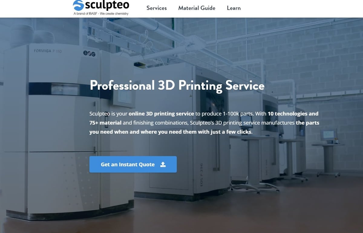 Image of The Best Online 3D Printing Services / 3D Print On Demand: Sculpteo
