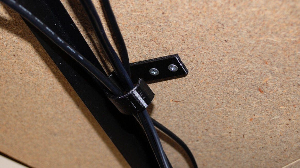 These cable hooks may not be the most impressive print, but they are very useful