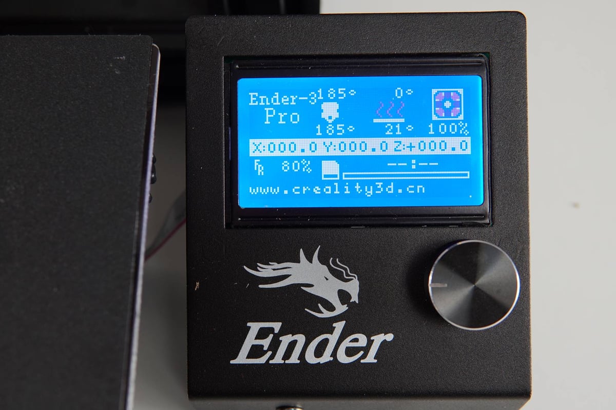 Imagen de Creality Ender 3 V2 vs Ender 3 (Pro): las diferencias: Interfaz