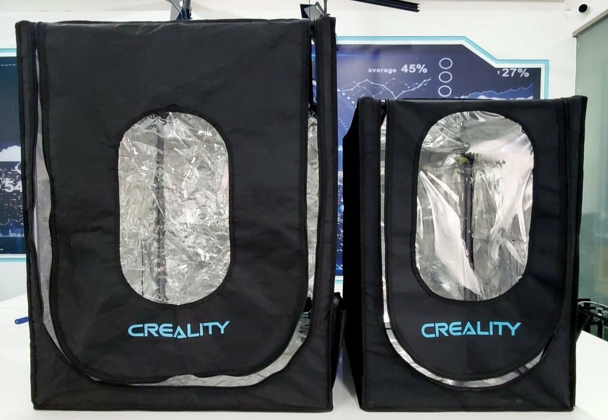 Creality's official enclosures are easy to set up