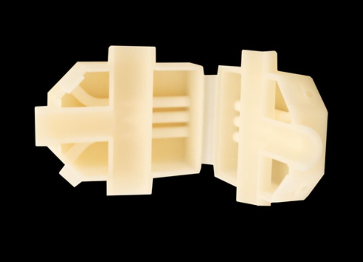 Polypropylene's fatigue resistance makes it possible to make parts with living hinges
