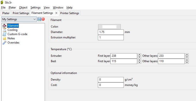 Temperature settings play a huge role in 3D printing