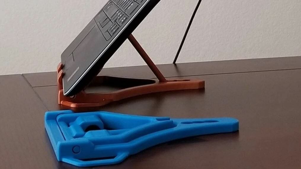 A laptop stand for those on the go