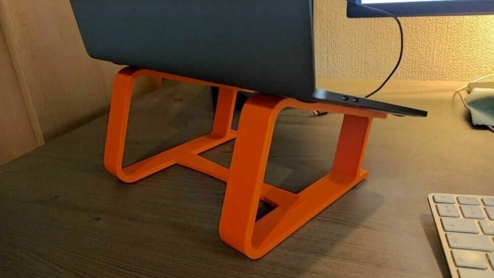 Simplicity in a laptop stand