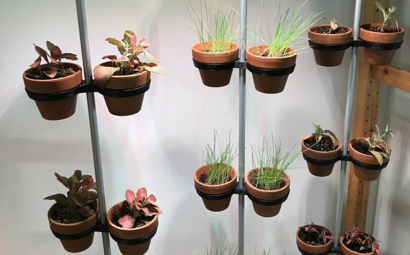 Now you can have plants from floor to ceiling with this vertical garden