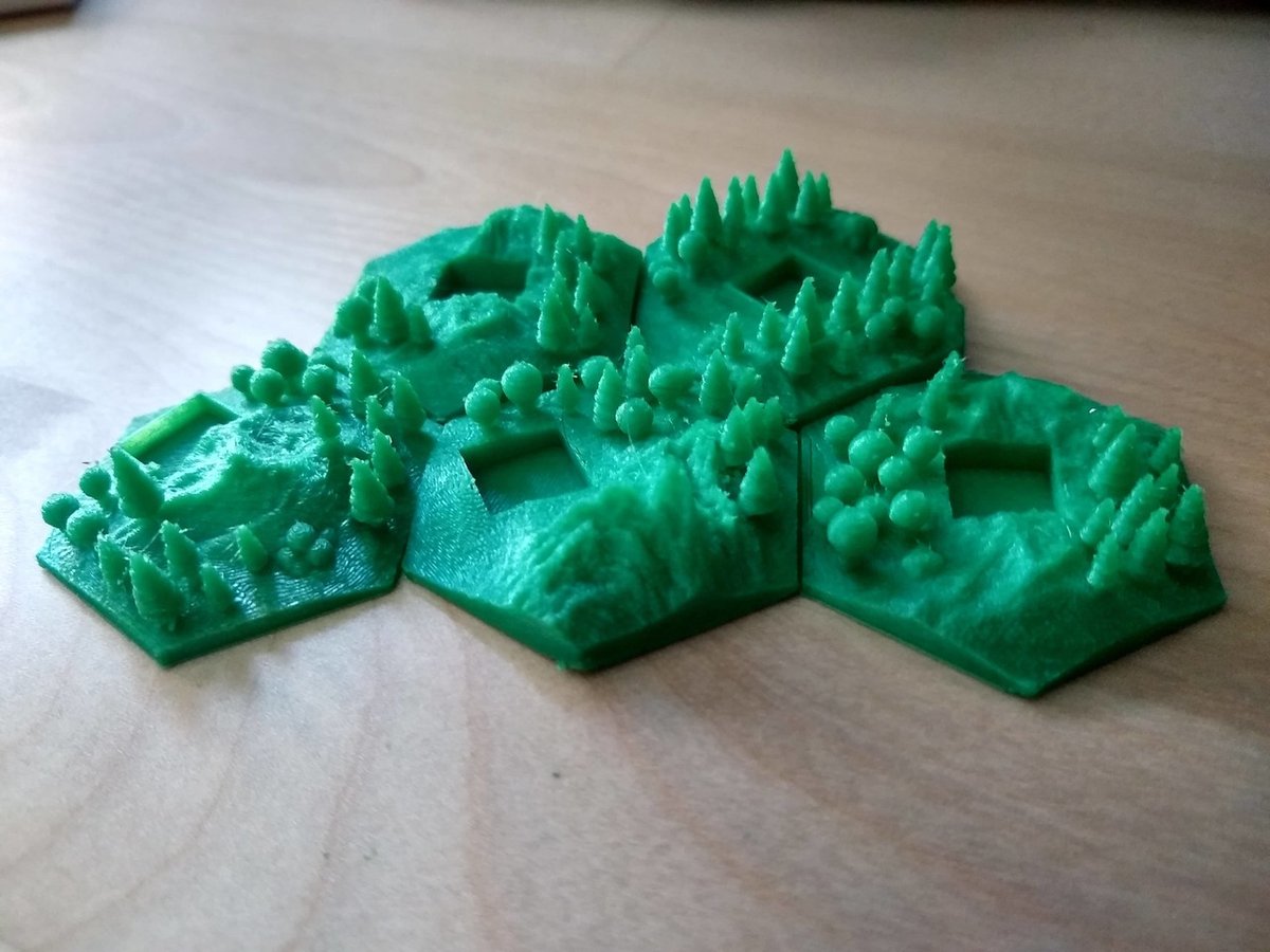 Now you can have some actual 3D trees on your greenery tiles